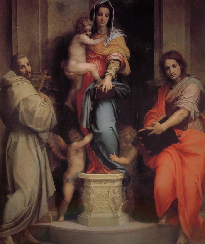 Andrea del Sarto Apia Our Lady of Egypt oil painting image